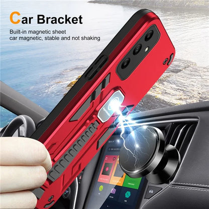 For Samsung Galaxy A05s 4G Kickstand Case Hybrid Hard PC Soft TPU Phone Shell