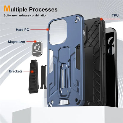 For Samsung Galaxy A05s 4G Kickstand Case Hybrid Hard PC Soft TPU Phone Shell