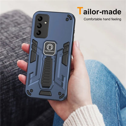 For Samsung Galaxy A05s 4G Kickstand Case Hybrid Hard PC Soft TPU Phone Shell
