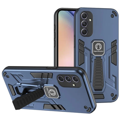 For Samsung Galaxy A54 5G Case Slim-Fit Hard PC Soft TPU Protective Cover with Kickstand