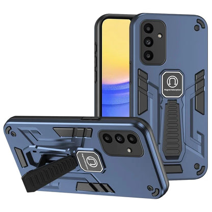 For Samsung Galaxy A15 5G Phone Cover Kickstand Slim-Fit Case Work with Magnetic Car Mount