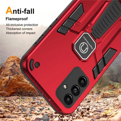 For Samsung Galaxy A13 5G / A04s 4G (164.7 x 76.7 x 9.1 mm) / M13 5G Phone Case Kickstand Cover