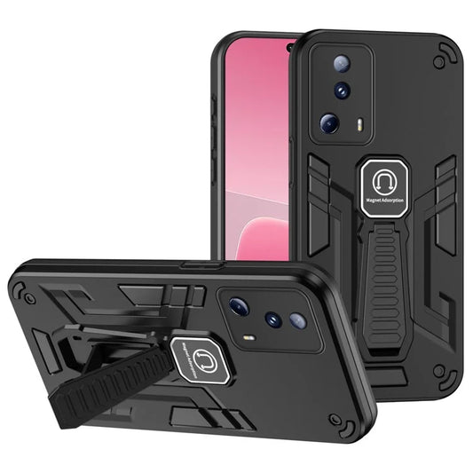 For Xiaomi 13 Lite / Civi 2 5G Phone Case with Kickstand  Hybrid Hard PU Soft TPU Cover