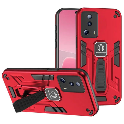 For Xiaomi 13 Lite / Civi 2 5G Phone Case with Kickstand  Hybrid Hard PU Soft TPU Cover