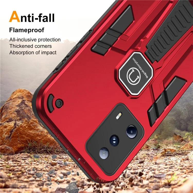 For Xiaomi 13 Lite / Civi 2 5G Phone Case with Kickstand  Hybrid Hard PU Soft TPU Cover