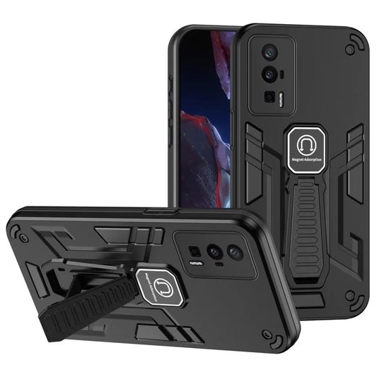 For Xiaomi Redmi K60 5G / K60 Pro 5G / Poco F5 Pro 5G Phone Case Invisible Kickstand Cover