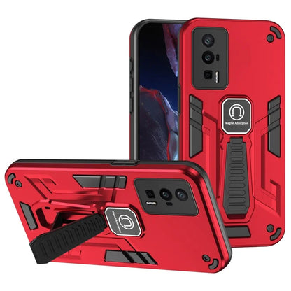 For Xiaomi Redmi K60 5G / K60 Pro 5G / Poco F5 Pro 5G Phone Case Invisible Kickstand Cover