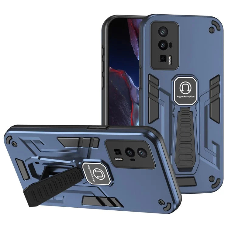 For Xiaomi Redmi K60 5G / K60 Pro 5G / Poco F5 Pro 5G Phone Case Invisible Kickstand Cover