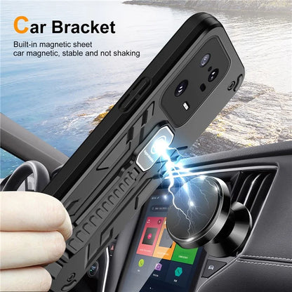 For Xiaomi 13 Pro 5G Phone Case Anti Scratch PC+TPU Kickstand Cover