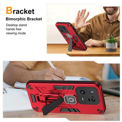 For Xiaomi 13 Pro 5G Phone Case Anti Scratch PC+TPU Kickstand Cover