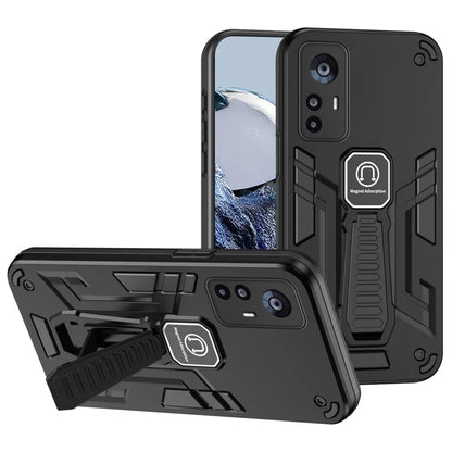 For Xiaomi 12T 5G / 12T Pro 5G / Redmi K50 Ultra Case with Kickstand PC+TPU Armor Phone Cover