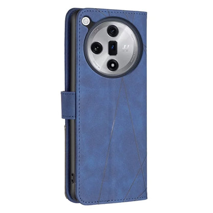 BINFEN COLOR BF05 For Oppo Find X7 5G Case Leather Wallet Cover Folding Stand