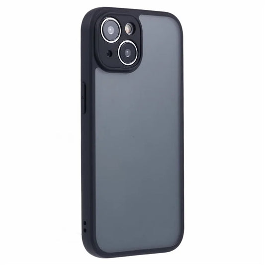 For iPhone 13 6.1 inch Cell Phone Case 2-in-1 Skin-touch TPU+PC Matte Back Cover