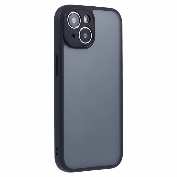 For iPhone 15 Case Matte 2-in-1 TPU+PC Phone Shell