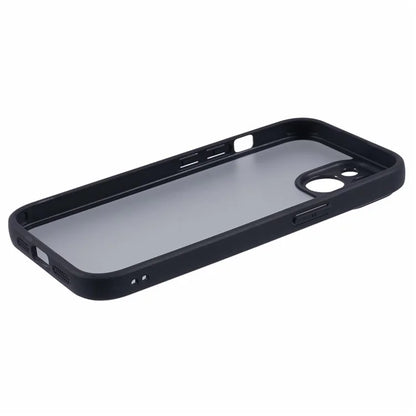 For iPhone 15 Case Matte 2-in-1 TPU+PC Phone Shell