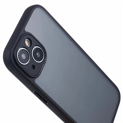For iPhone 15 Case Matte 2-in-1 TPU+PC Phone Shell