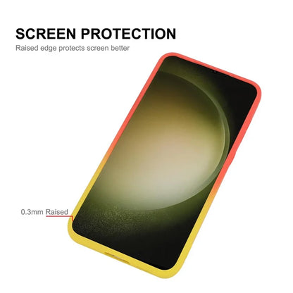 ENAKY HAT PRINCE For Samsung Galaxy S23 Case Silicone Cover Lens Protection