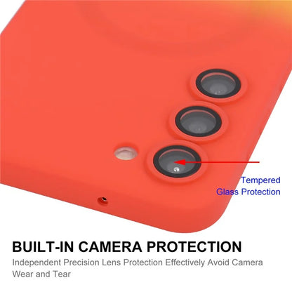 ENAKY HAT PRINCE For Samsung Galaxy S23 Case Silicone Cover Lens Protection
