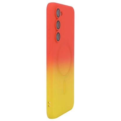 ENAKY HAT PRINCE For Samsung Galaxy S23+ Magnetic Case Tempered Glass Lens Protector