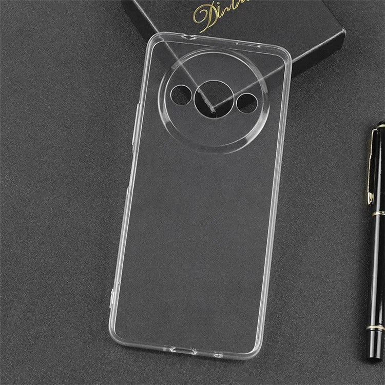 For Xiaomi Redmi A3 TPU Case Transparent Cover Precise Cutout Lens Protection