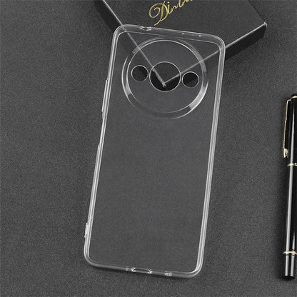 For Xiaomi Redmi A3 TPU Case Transparent Cover Precise Cutout Lens Protection