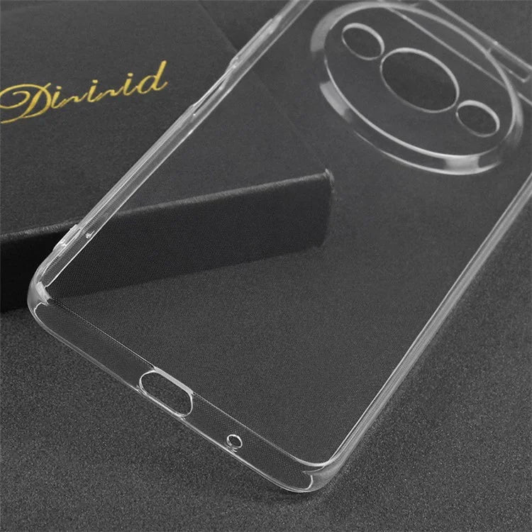 For Xiaomi Redmi A3 TPU Case Transparent Cover Precise Cutout Lens Protection