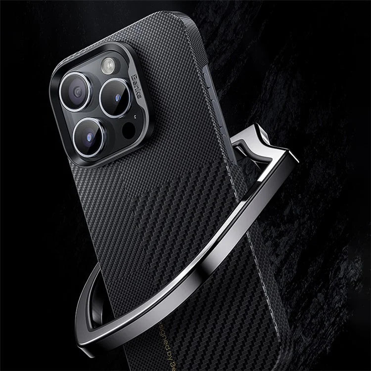 BENKS For iPhone 14 Pro Montage Kevlar Aramid Fiber Magnetic Case Compatible with MagSafe