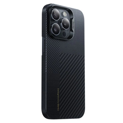 BENKS For iPhone 15 Pro Kevlar Aramid Fiber Magnetic Case Montage Slim Phone Cover