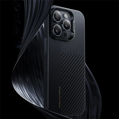 BENKS For iPhone 15 Pro Kevlar Aramid Fiber Magnetic Case Montage Slim Phone Cover