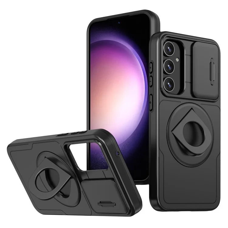 For Samsung Galaxy S20 FE / S20 FE 5G / S20 FE 2022 / S20 Lite Phone Case with Slide Camera Cover