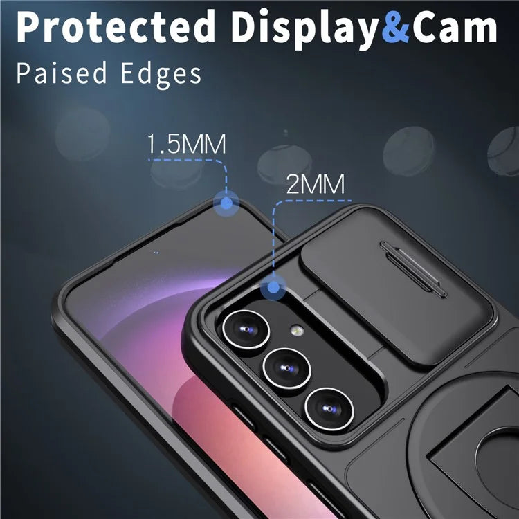 For Samsung Galaxy S20 FE / S20 FE 5G / S20 FE 2022 / S20 Lite Phone Case with Slide Camera Cover