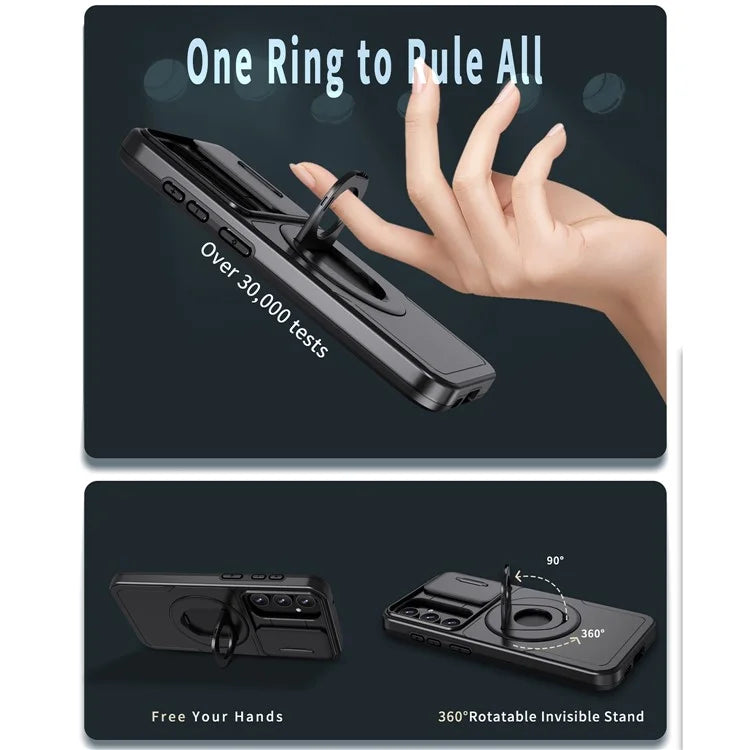 For Samsung Galaxy S20 FE / S20 FE 5G / S20 FE 2022 / S20 Lite Phone Case with Slide Camera Cover