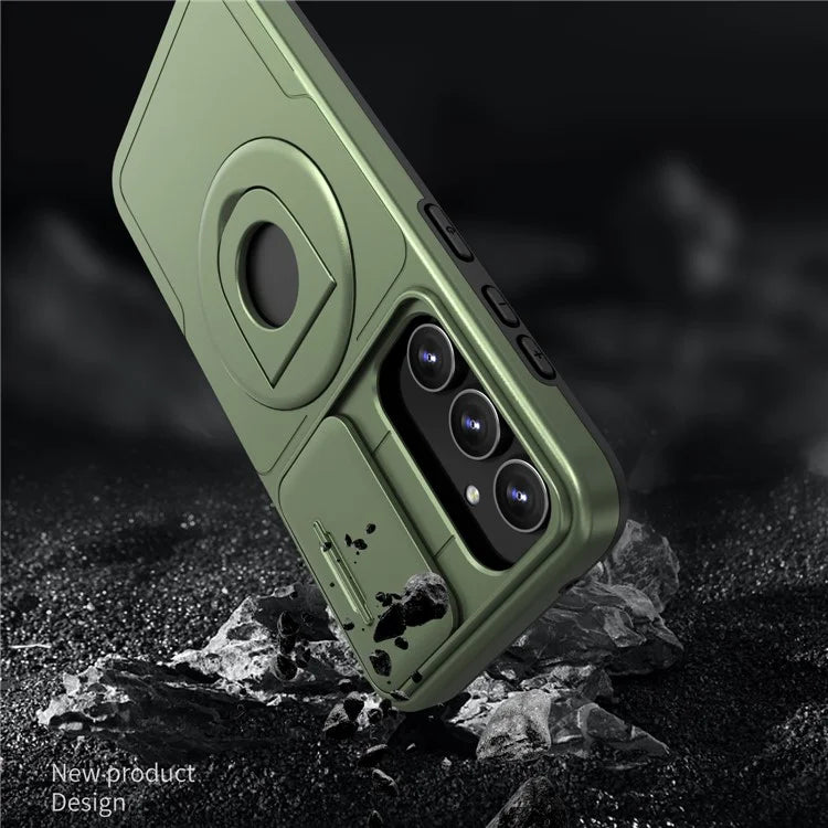 For Samsung Galaxy S20 FE / S20 FE 5G / S20 FE 2022 / S20 Lite Phone Case with Slide Camera Cover