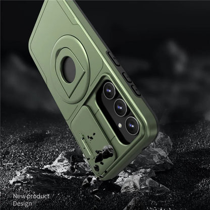 For Samsung Galaxy S20 FE / S20 FE 5G / S20 FE 2022 / S20 Lite Phone Case with Slide Camera Cover