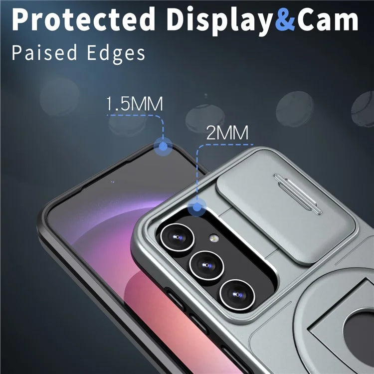 For Samsung Galaxy S20 FE / S20 FE 5G / S20 FE 2022 / S20 Lite Phone Case with Slide Camera Cover
