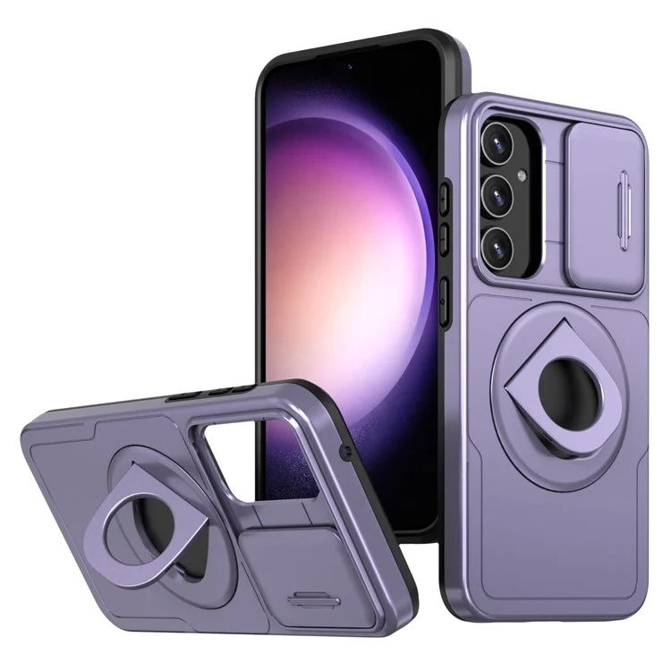 For Samsung Galaxy S20 FE / S20 FE 5G / S20 FE 2022 / S20 Lite Phone Case with Slide Camera Cover