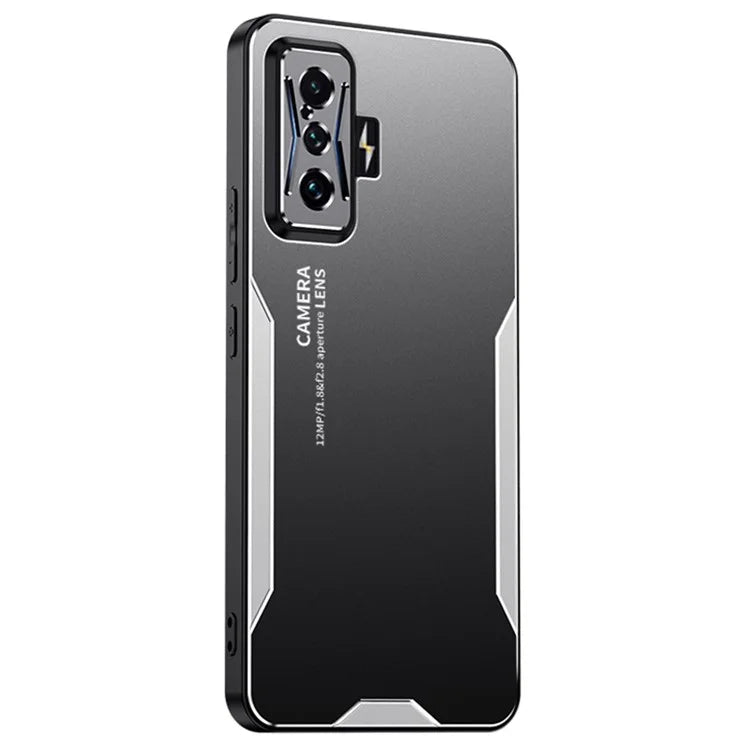 For Xiaomi Redmi K50 Gaming 5G / Poco F4 GT Case Matte Aluminium Alloy+TPU+PC Protective Cover