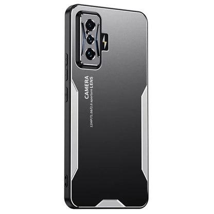 For Xiaomi Redmi K50 Gaming 5G / Poco F4 GT Case Matte Aluminium Alloy+TPU+PC Protective Cover