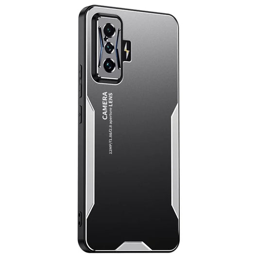 For Xiaomi Redmi K50 Gaming 5G / Poco F4 GT Case Matte Aluminium Alloy+TPU+PC Protective Cover