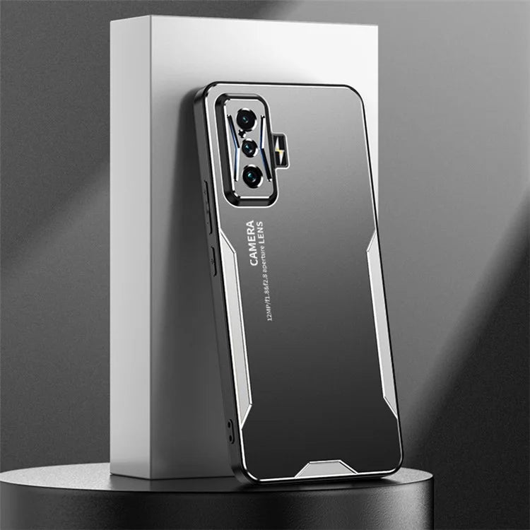 For Xiaomi Redmi K50 Gaming 5G / Poco F4 GT Case Matte Aluminium Alloy+TPU+PC Protective Cover