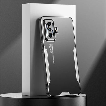 For Xiaomi Redmi K50 Gaming 5G / Poco F4 GT Case Matte Aluminium Alloy+TPU+PC Protective Cover