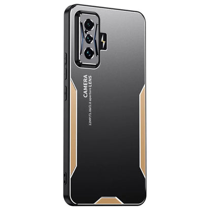 For Xiaomi Redmi K50 Gaming 5G / Poco F4 GT Case Matte Aluminium Alloy+TPU+PC Protective Cover