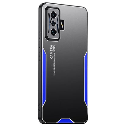 For Xiaomi Redmi K50 Gaming 5G / Poco F4 GT Case Matte Aluminium Alloy+TPU+PC Protective Cover