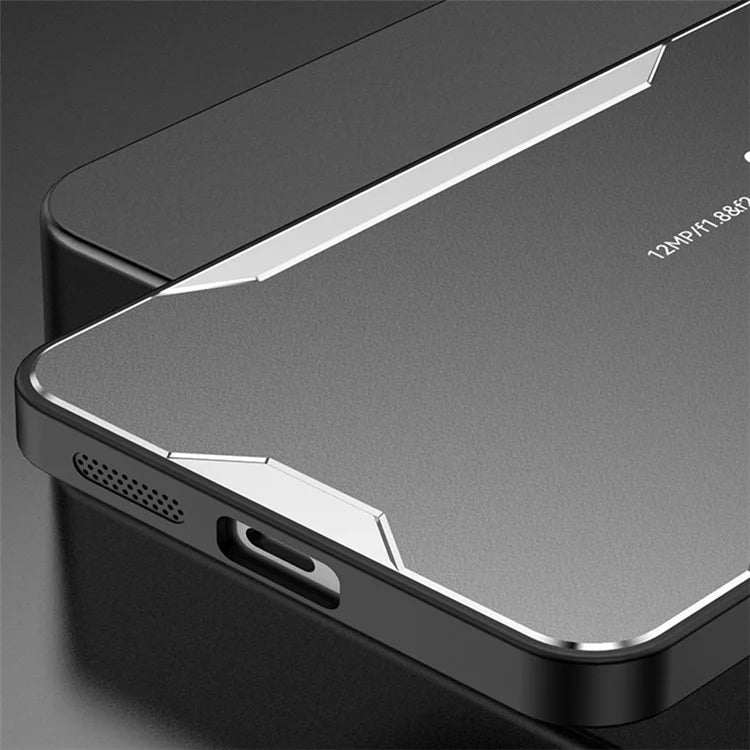 For vivo S17e 5G Cover PC+TPU+Aluminum Alloy Drop-resistant Back Case