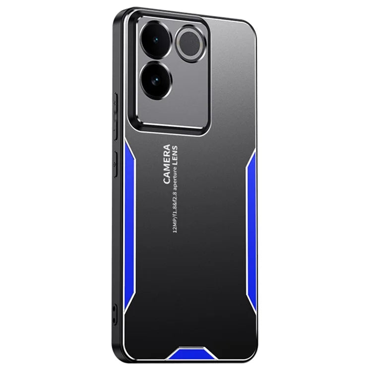 For vivo S17e 5G Cover PC+TPU+Aluminum Alloy Drop-resistant Back Case
