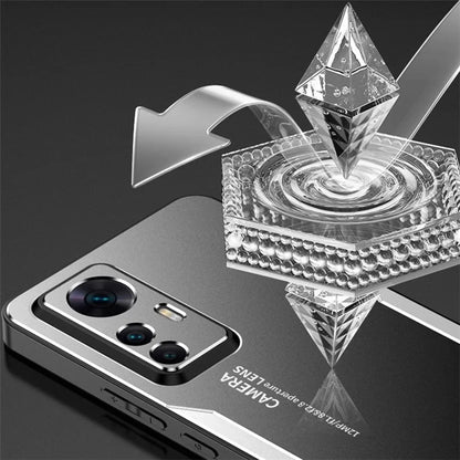 For Xiaomi Redmi K50 Ultra / 12T 5G Cell Phone Case Aluminum Alloy Dustproof Back Shell