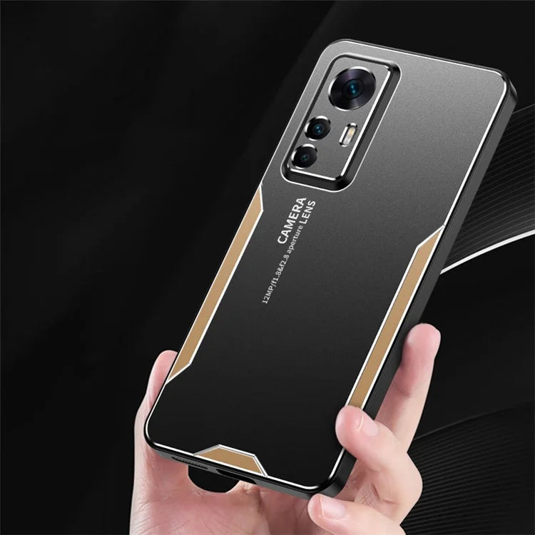For Xiaomi Redmi K50 Ultra / 12T 5G Cell Phone Case Aluminum Alloy Dustproof Back Shell