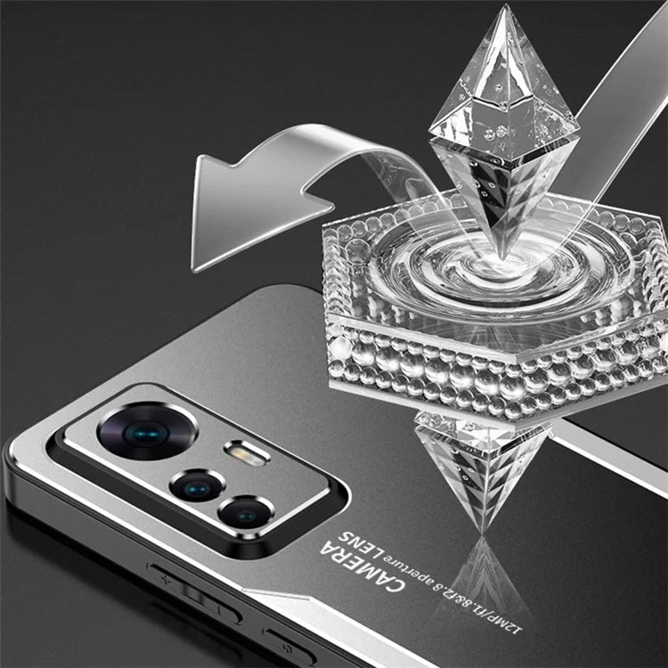 For Xiaomi Redmi K50 Ultra / 12T 5G Cell Phone Case Aluminum Alloy Dustproof Back Shell