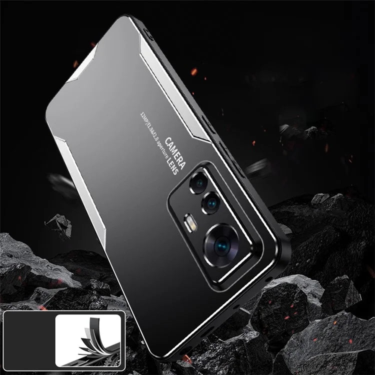 For Xiaomi Redmi K50 Ultra / 12T 5G Cell Phone Case Aluminum Alloy Dustproof Back Shell