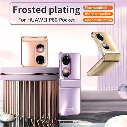 For Huawei Pocket 2 Phone Case Hinge Protection Electroplating Cover
